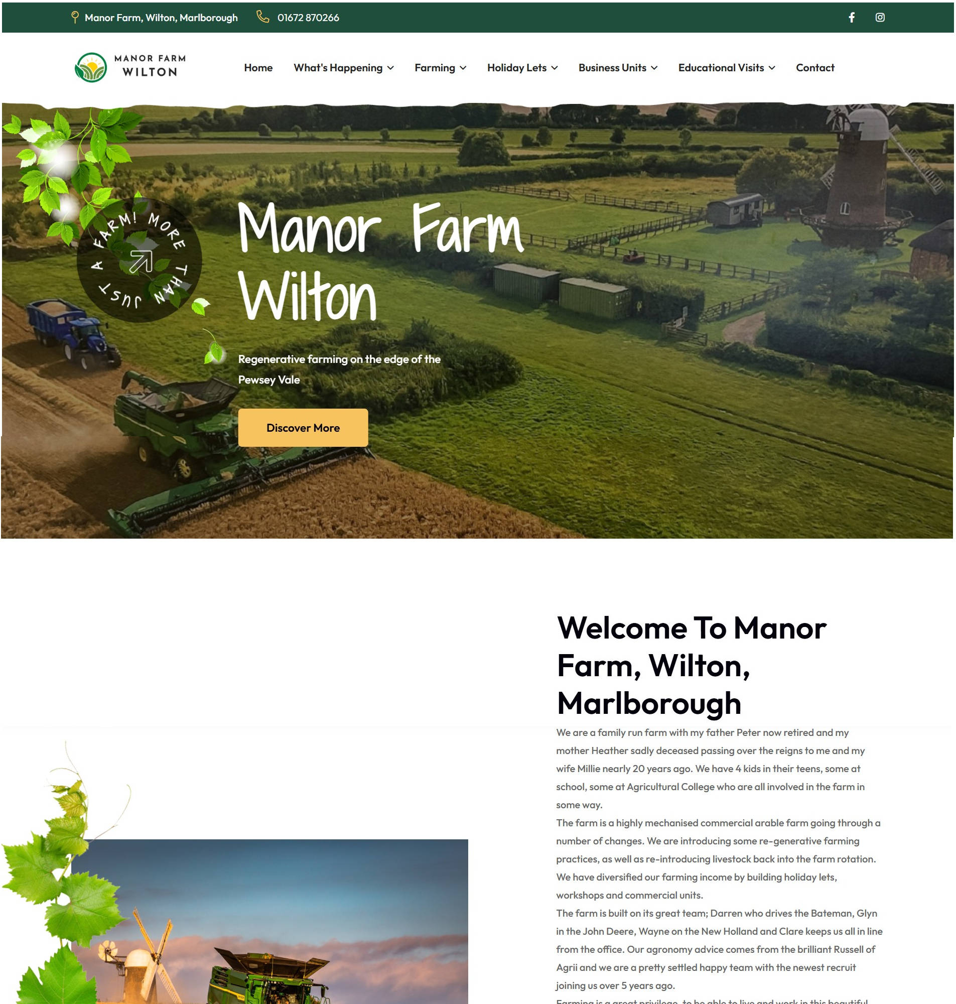 Manor Farm Wilton Marlborough